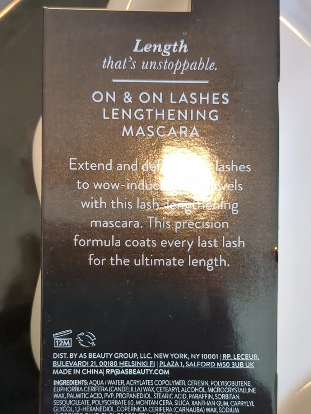 Lengthening Mascara